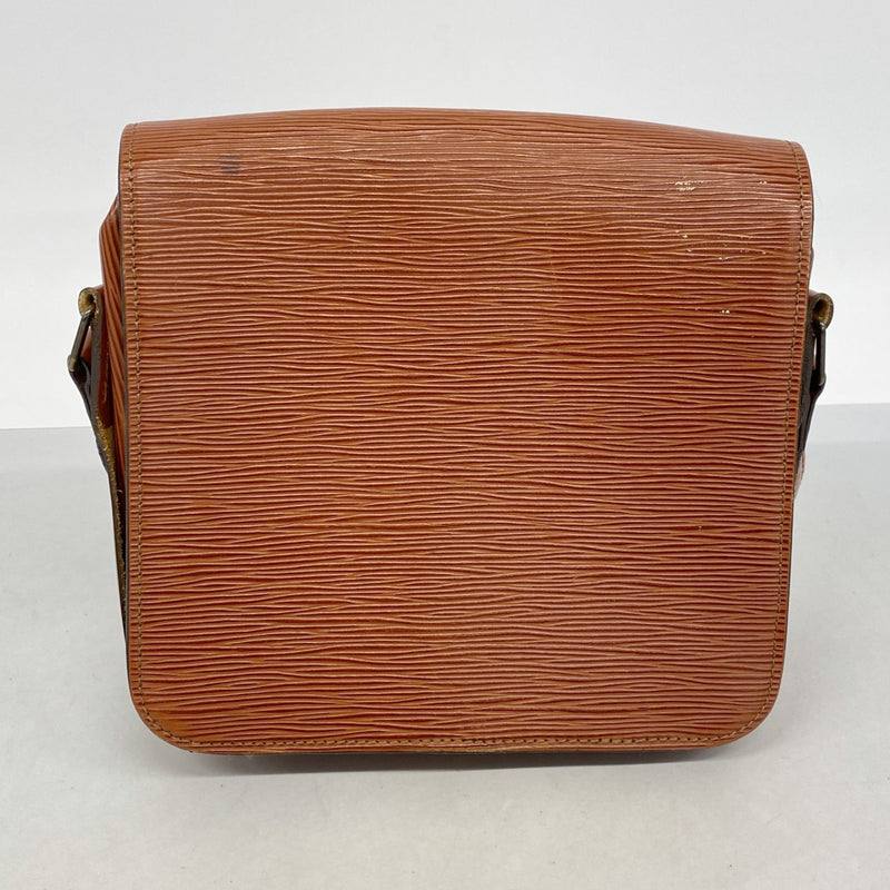【6gd4502-k】ルイヴィトン ショルダーバッグ エピ カルトシエール M52243 ケニアブラウン【中古】レディース
