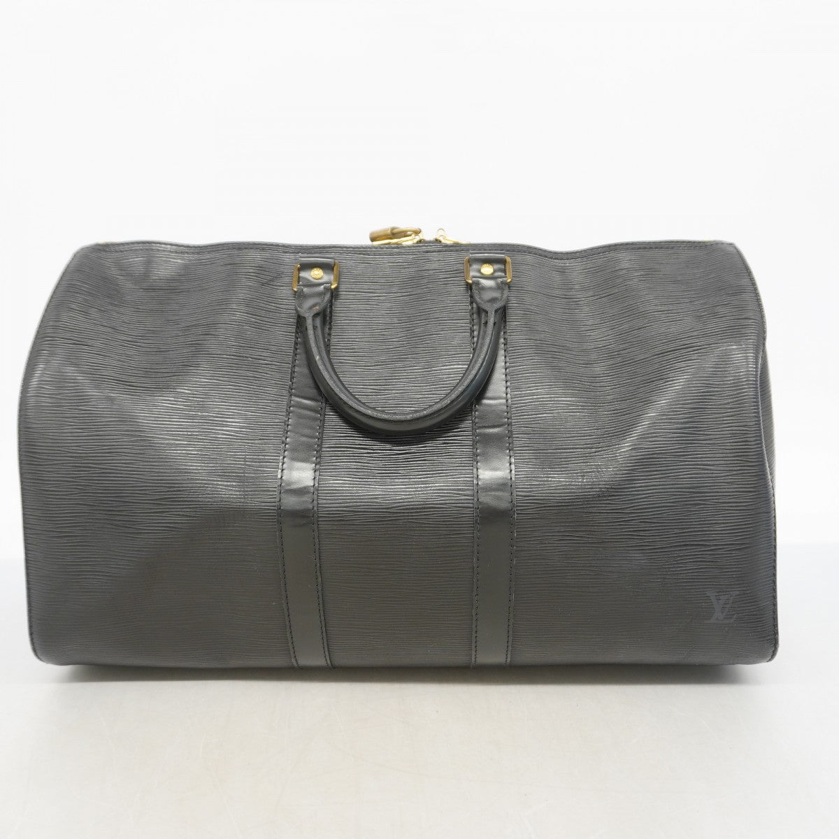 【6gd4507】ルイヴィトン ボストンバッグ エピ キーポル45 M59152 ノワール【中古】メンズ レディース ユニセックス