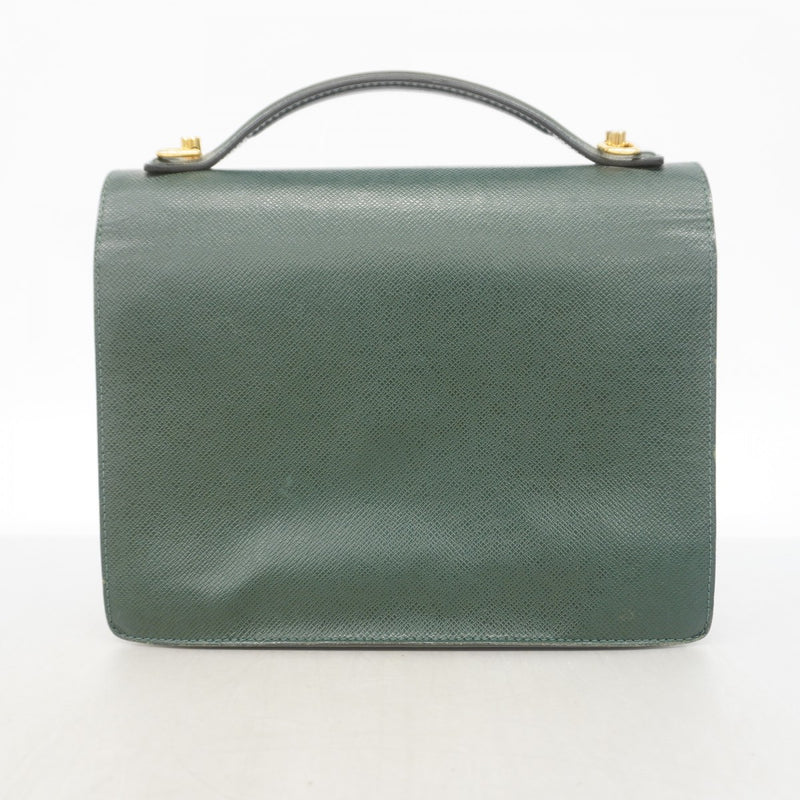 【6gd4511】ルイヴィトン ハンドバッグ タイガ モンソー28 M32064 エピセア SPO【中古】メンズ
