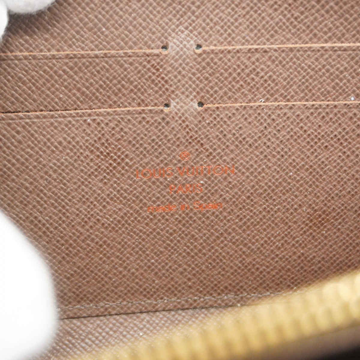 【6gd4515】ルイヴィトン 長財布 ダミエ ジッピーウォレット N60015 エベヌ【中古】メンズ レディース ユニセックス