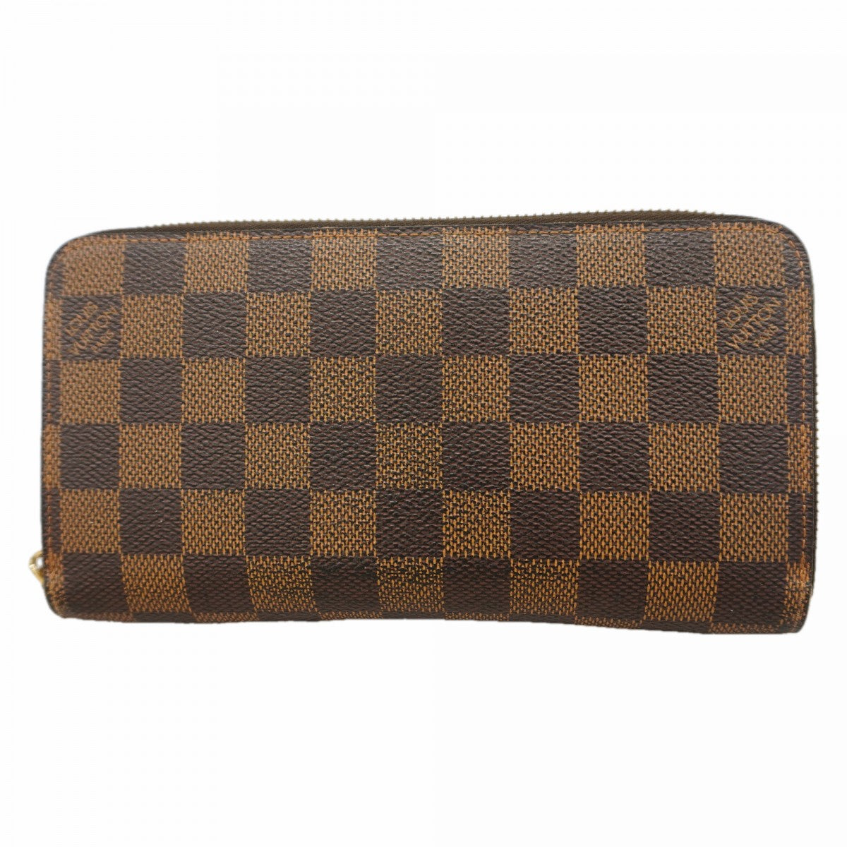 【6gd4515】ルイヴィトン 長財布 ダミエ ジッピーウォレット N60015 エベヌ【中古】メンズ レディース ユニセックス