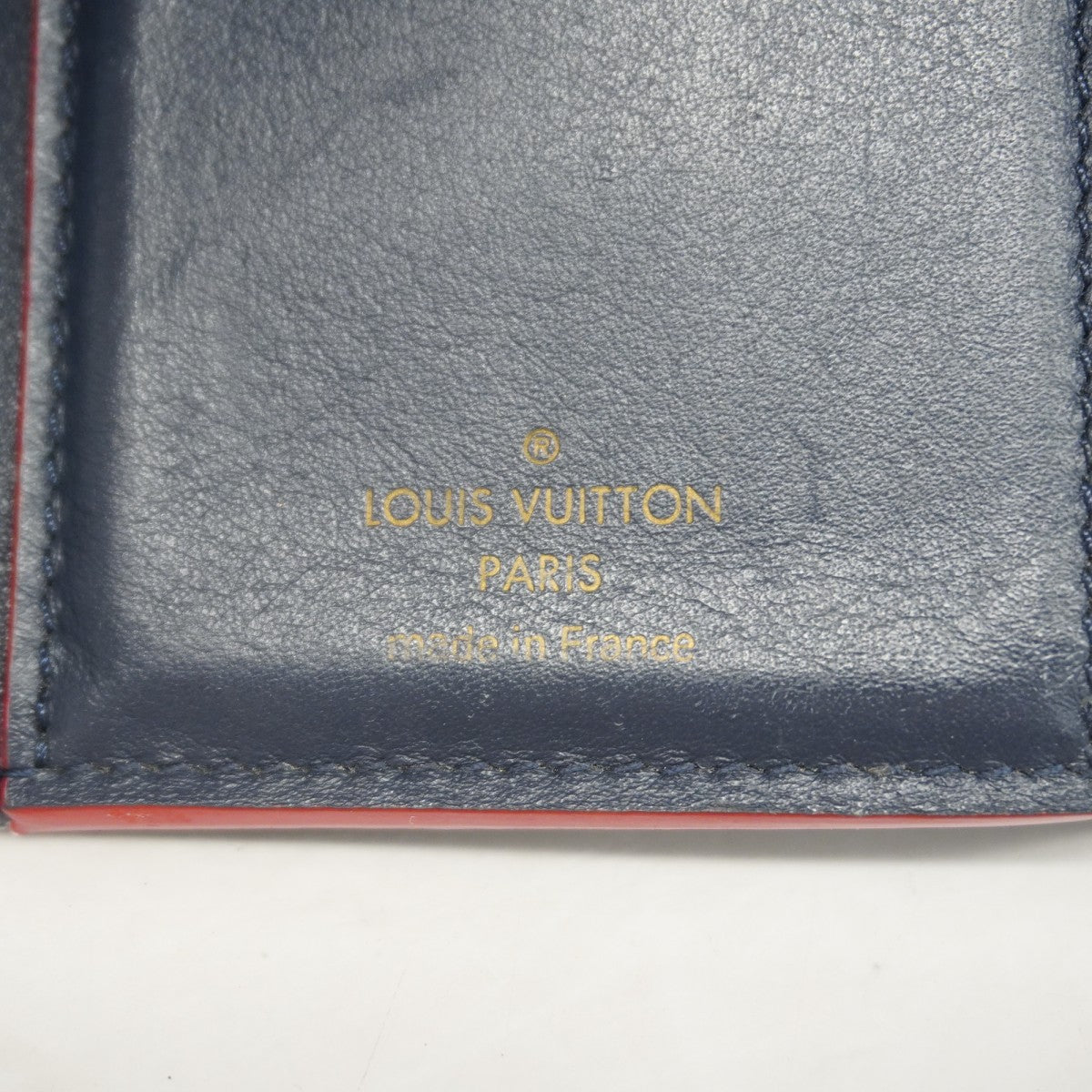 【6gd4520-k】ルイヴィトン 三つ折り財布 トリヨン ポルトフォイユ カプシーヌ コンパクト M63741 マリーヌルージュ【中古】レディース