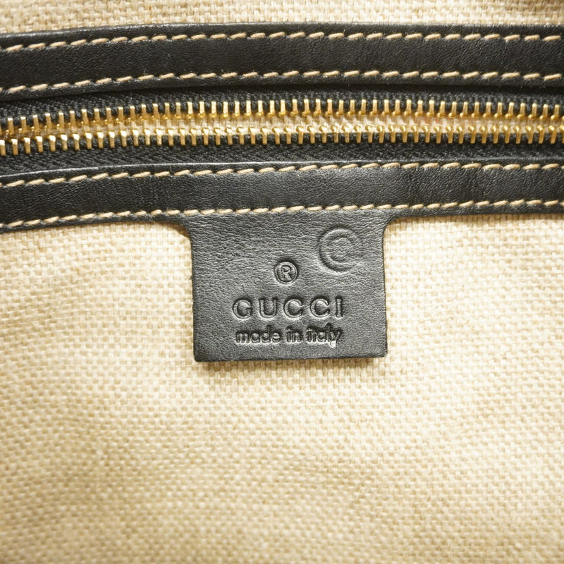 【6gd4529-k】グッチ ショルダーバッグ ニュージャッキー 153693 キャンバス ブラック マルチカラー シャンパンゴールド金具【中古】レディース