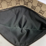【6gd4537-k】グッチ ウエストバッグ GGキャンバス 28566 キャンバス ベージュ シルバー金具【中古】メンズ