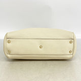 【6gd4538-k】グッチ ハンドバッグ バンブー 336032 レザー アイボリー シャンパンゴールド金具 2wayバッグ【中古】レディース