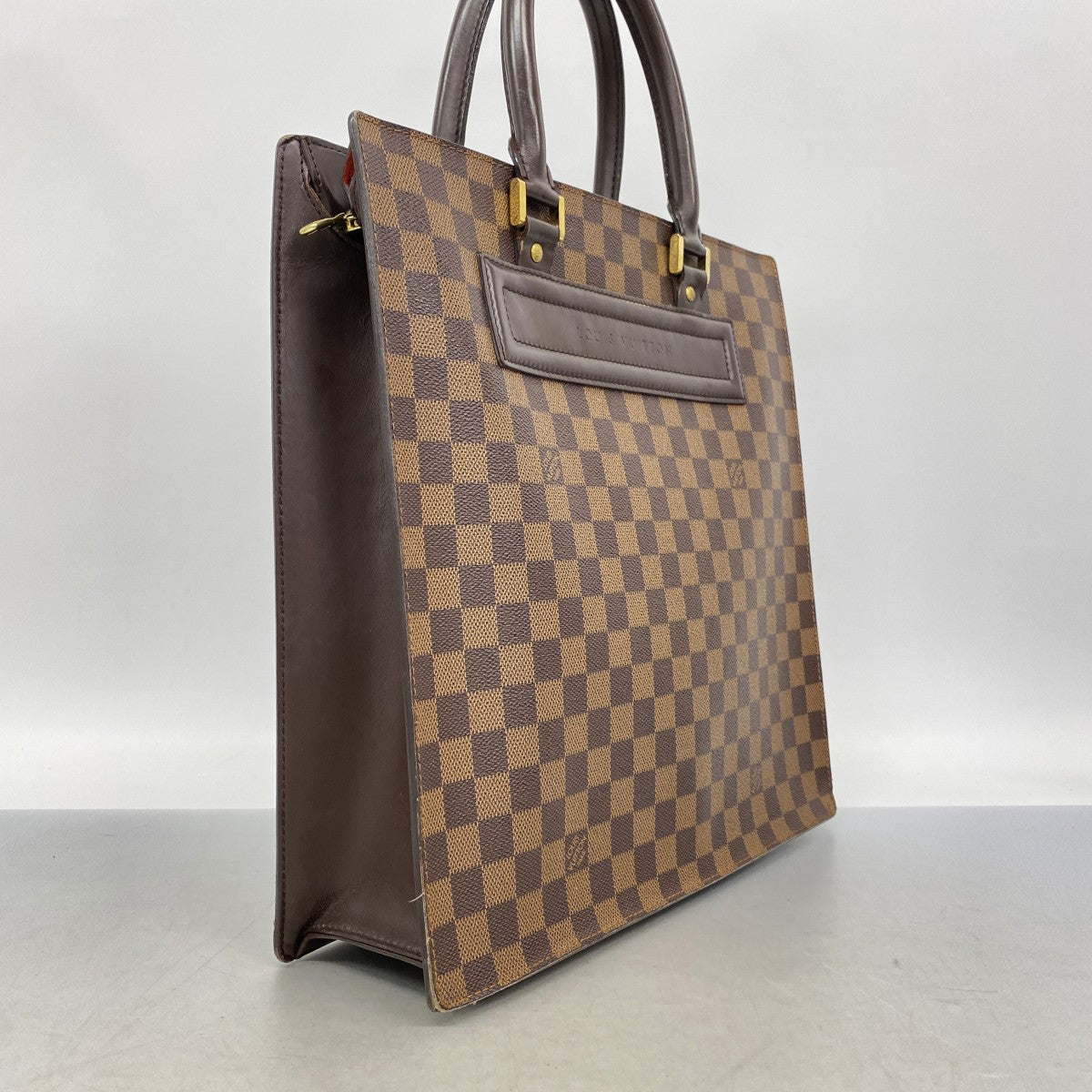 【6gd4545】ルイヴィトン トートバッグ ダミエ ヴェニスGM N51146 エベヌ【中古】レディース