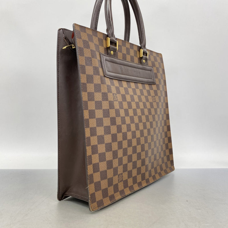 【6gd4545】ルイヴィトン トートバッグ ダミエ ヴェニスGM N51146 エベヌ【中古】レディース