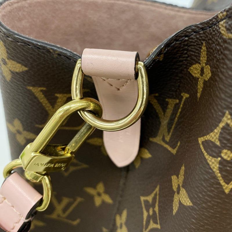 【6gd4549】ルイヴィトン ショルダーバッグ モノグラム ネオノエ M44022 ブラウン ローズプードル【中古】レディース