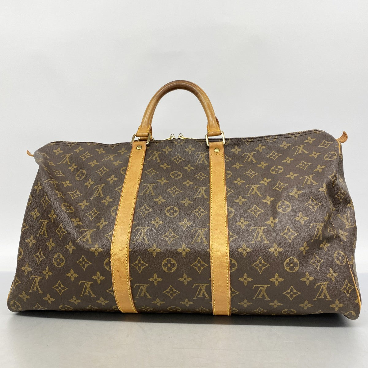 【6gd4550】ルイヴィトン ボストンバッグ モノグラム キーポル50 M41426 ブラウン【中古】メンズ レディース ユニセックス