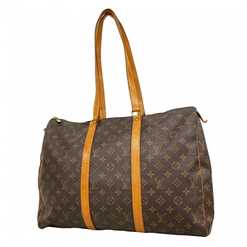 【6gd4551】ルイヴィトン ボストンバッグ モノグラム フラネリー45 M51115 ブラウン【中古】メンズ レディース ユニセックス