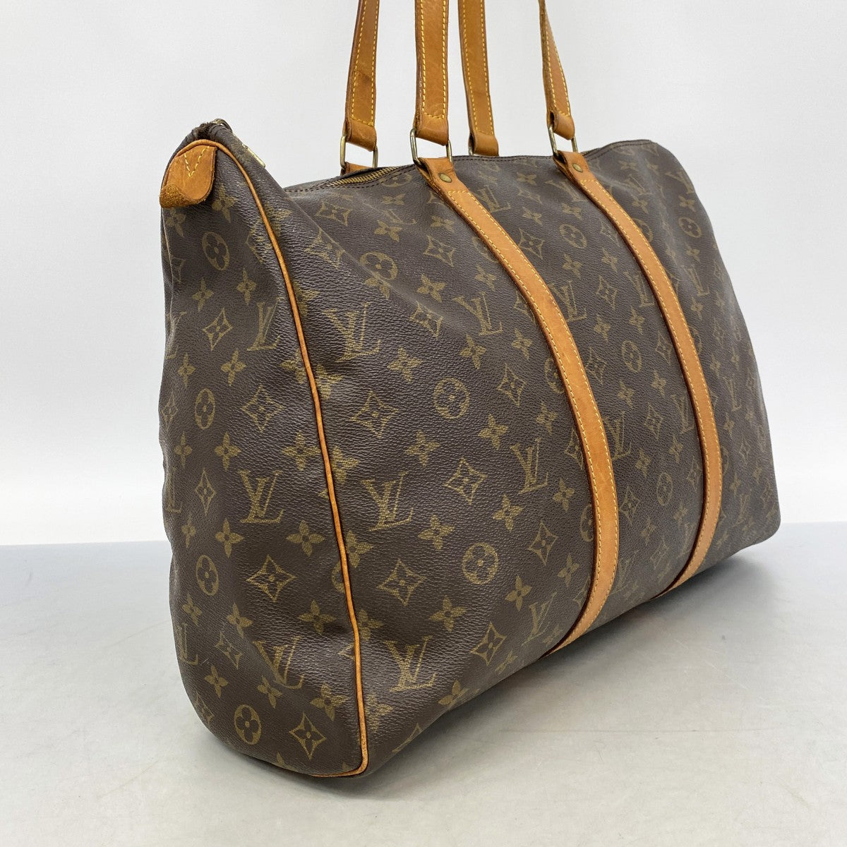 【6gd4551】ルイヴィトン ボストンバッグ モノグラム フラネリー45 M51115 ブラウン【中古】メンズ レディース ユニセックス