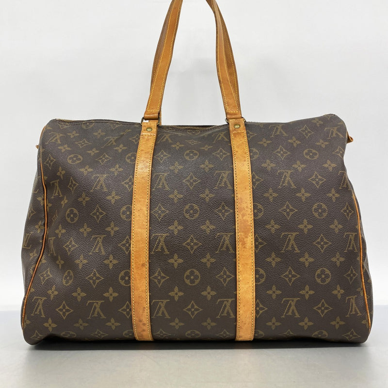 【6gd4551】ルイヴィトン ボストンバッグ モノグラム フラネリー45 M51115 ブラウン【中古】メンズ レディース ユニセックス