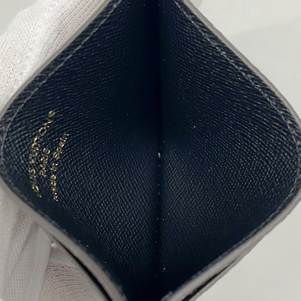 【6gd4561-k】ルイヴィトン カードケース モノグラム・リバース ポルトカルトサーンプル M69161 ブラウン【中古】レディース