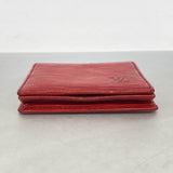 【6gd4563-k】ルイヴィトン コインケース エピ ポルトモネボワット M63697 カスティリアンレッド【中古】レディース