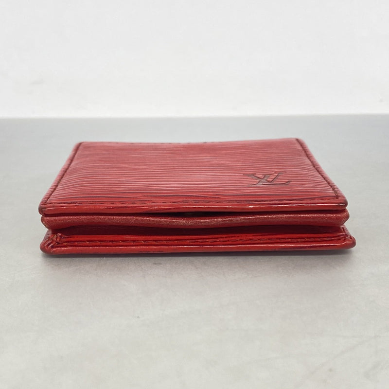 【6gd4563-k】ルイヴィトン コインケース エピ ポルトモネボワット M63697 カスティリアンレッド【中古】レディース