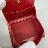 【6gd4563-k】ルイヴィトン コインケース エピ ポルトモネボワット M63697 カスティリアンレッド【中古】レディース