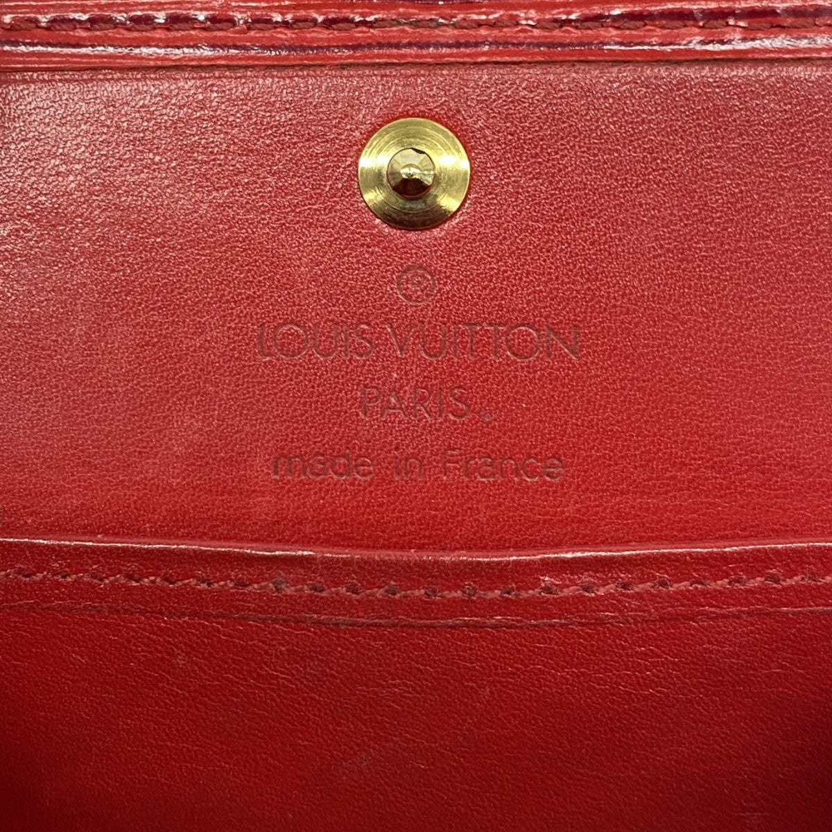 【6gd4563-k】ルイヴィトン コインケース エピ ポルトモネボワット M63697 カスティリアンレッド【中古】レディース
