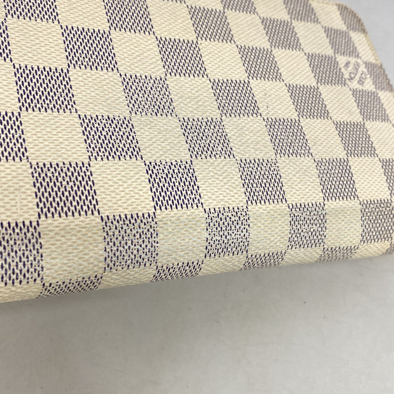【6gd4564】ルイヴィトン 長財布 ダミエ・アズール ジッピーオーガナイザー N60012 ホワイト【中古】メンズ レディース ユニセックス