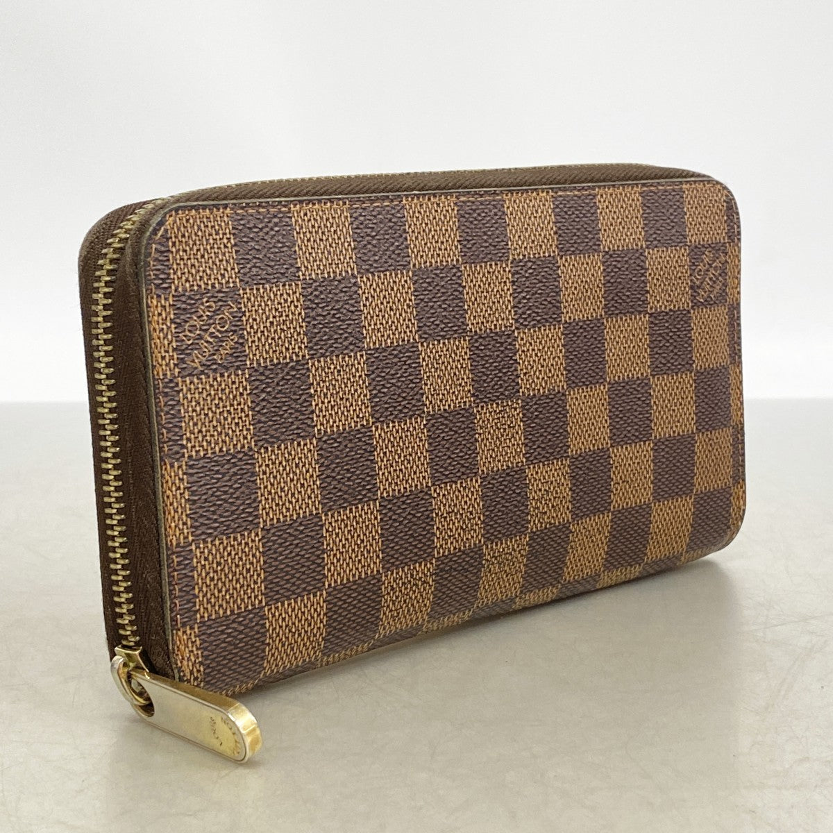 【6gd4565】ルイヴィトン 長財布 ダミエ ジッピーウォレット N60015 エベヌ【中古】メンズ レディース ユニセックス