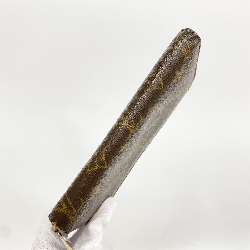 【6gd4567】ルイヴィトン 長財布 モノグラム ジッピーウォレット M60017 ブラウン【中古】メンズ レディース ユニセックス