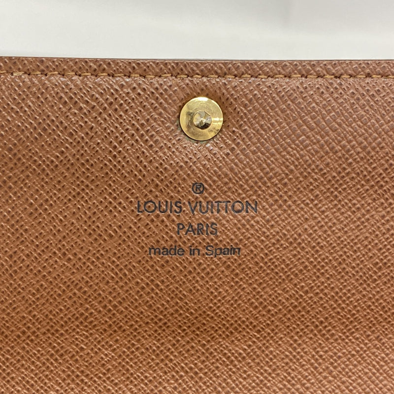 【6gd4571】ルイヴィトン 長財布 モノグラム ポルトフォイユサラ M61734 ブラウン【中古】レディース