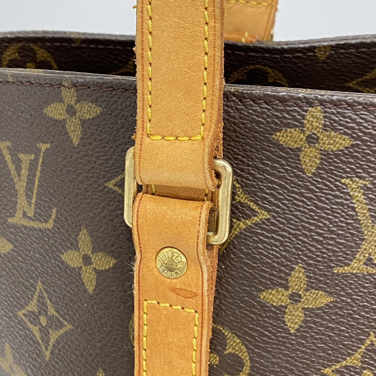【6gd4595】ルイヴィトン ショルダーバッグ モノグラム サックショッピング M51108 ブラウン【中古】レディース