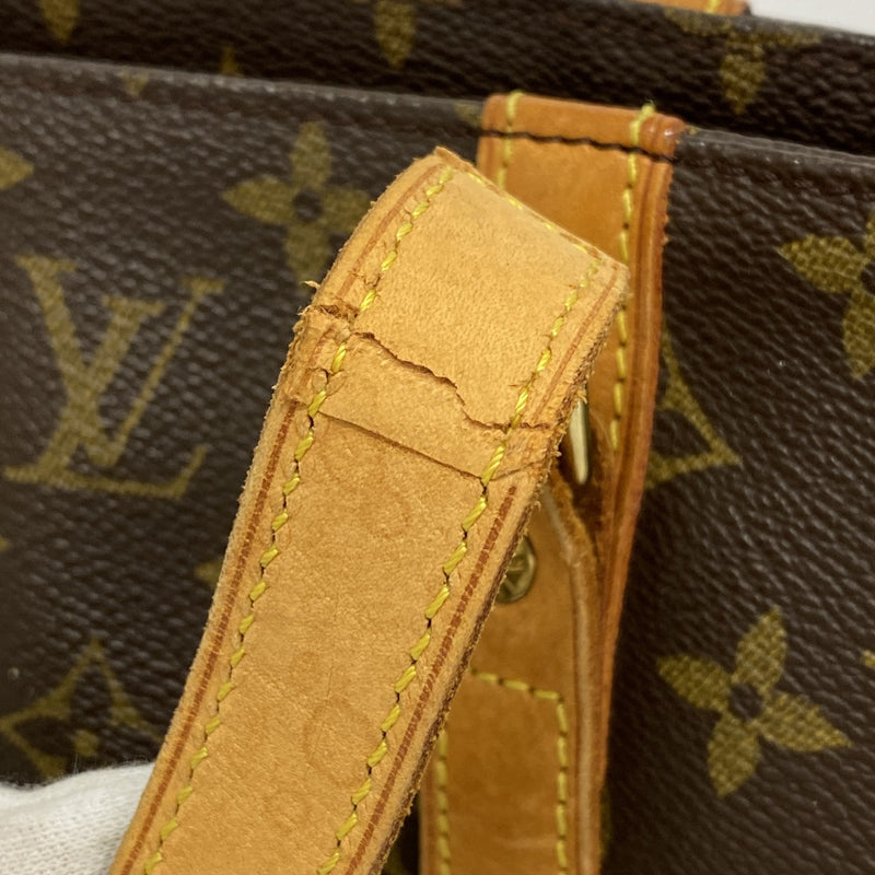 【6gd4595】ルイヴィトン ショルダーバッグ モノグラム サックショッピング M51108 ブラウン【中古】レディース