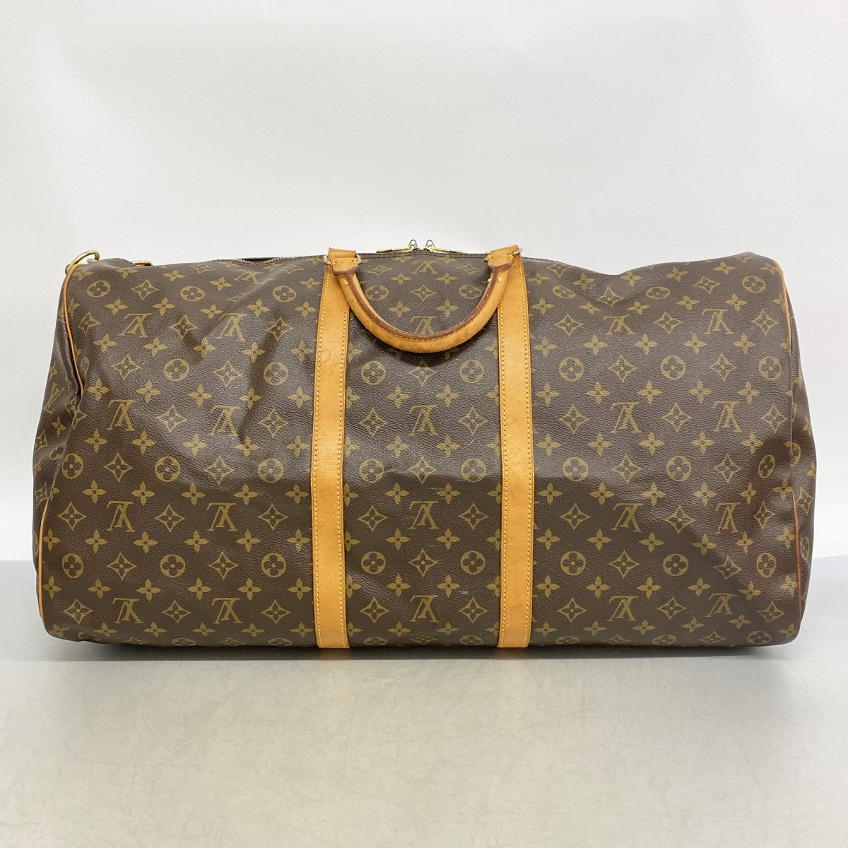 【6gd4598】ルイヴィトン ボストンバッグ モノグラム キーポルバンドリエール60 M41412 ブラウン【中古】メンズ レディース ユニセックス