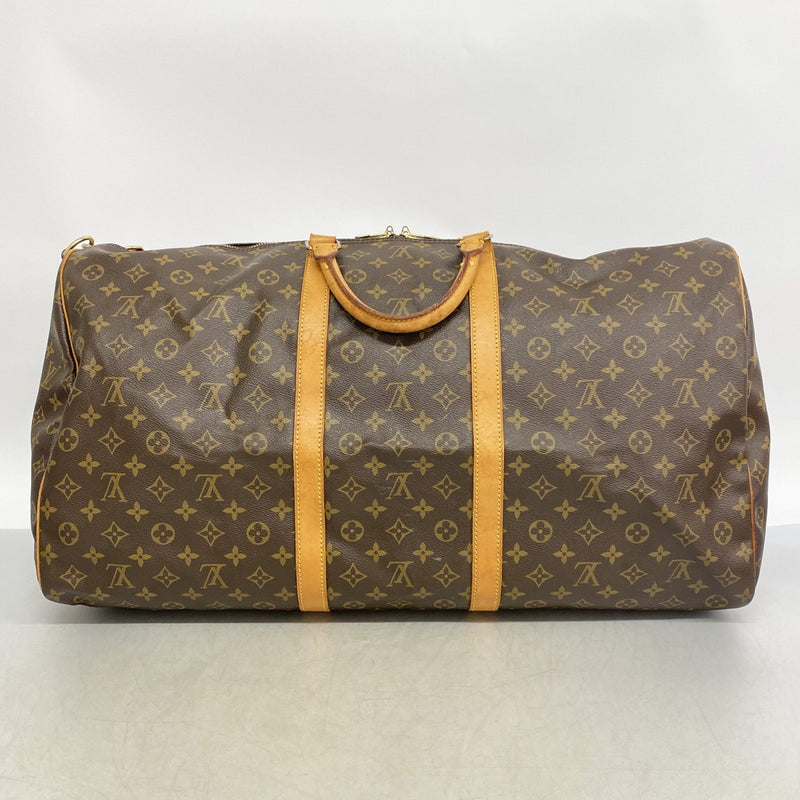 【6gd4598】ルイヴィトン ボストンバッグ モノグラム キーポルバンドリエール60 M41412 ブラウン【中古】メンズ レディース ユニセックス