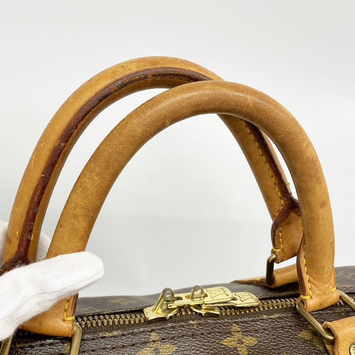 【6gd4598】ルイヴィトン ボストンバッグ モノグラム キーポルバンドリエール60 M41412 ブラウン【中古】メンズ レディース ユニセックス