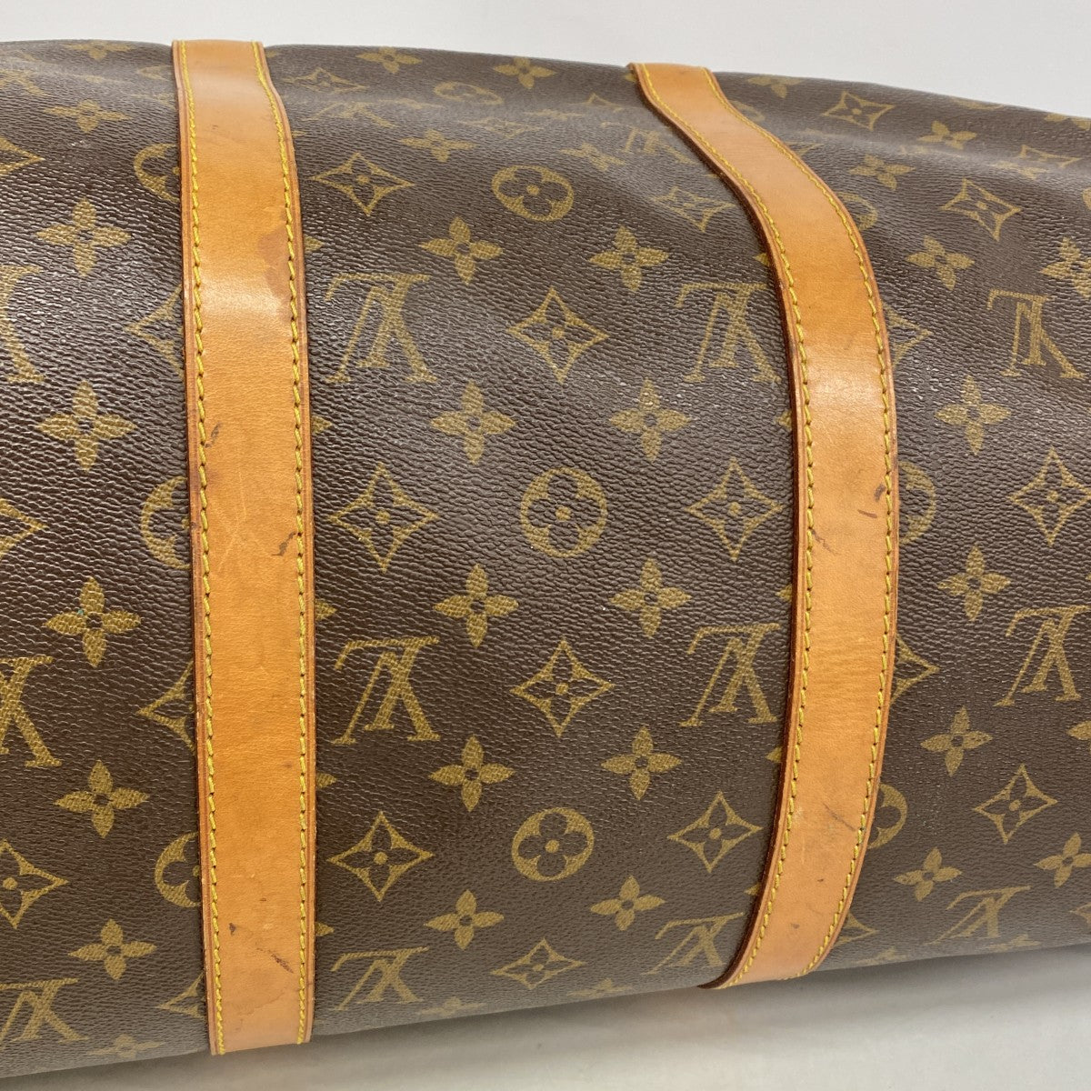【6gd4599】ルイヴィトン ボストンバッグ モノグラム キーポル50 M41426 ブラウン【中古】メンズ レディース ユニセックス