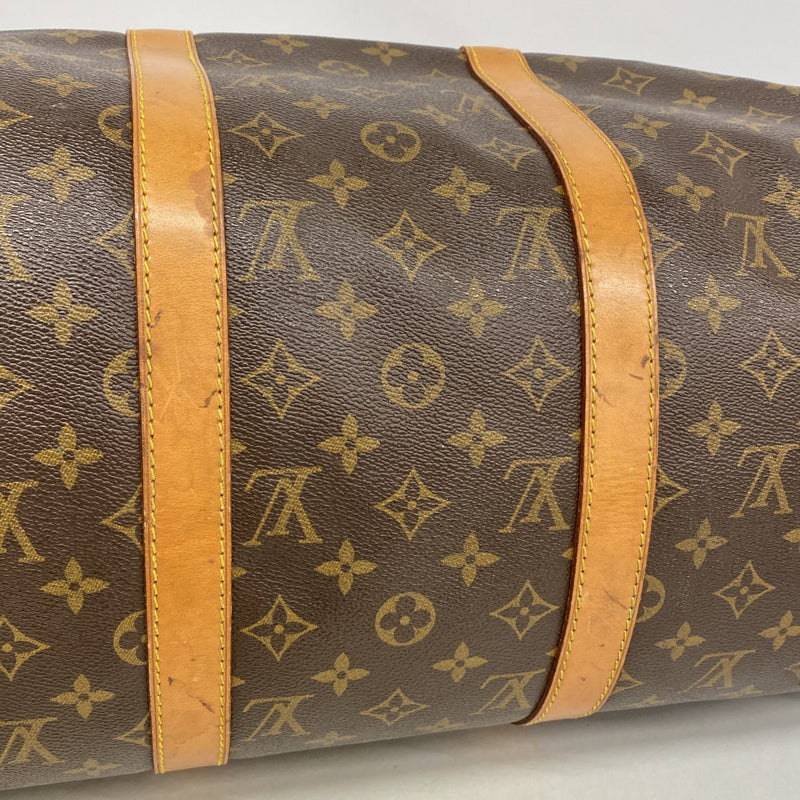 【6gd4599】ルイヴィトン ボストンバッグ モノグラム キーポル50 M41426 ブラウン【中古】メンズ レディース ユニセックス