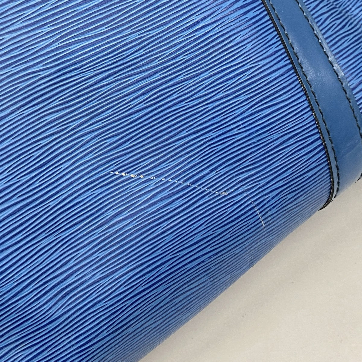 【6gd4602】ルイヴィトン ボストンバッグ エピ キーポル60 M42945 トレドブルー【中古】メンズ レディース ユニセックス