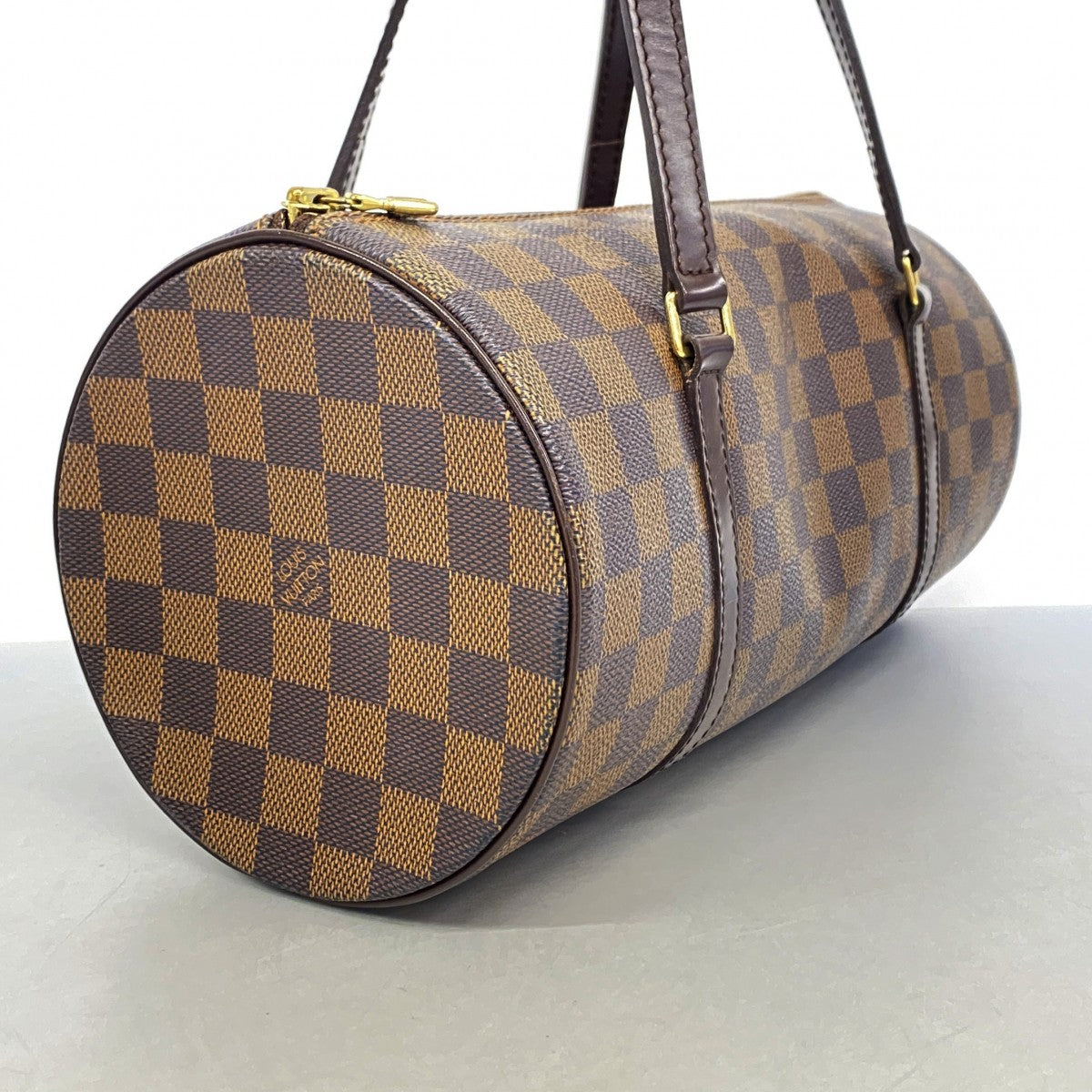 【6gd4605】ルイヴィトン ハンドバッグ ダミエ パピヨン30 N51303 エベヌ【中古】レディース