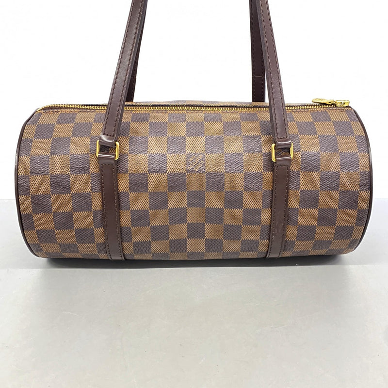 【6gd4605】ルイヴィトン ハンドバッグ ダミエ パピヨン30 N51303 エベヌ【中古】レディース