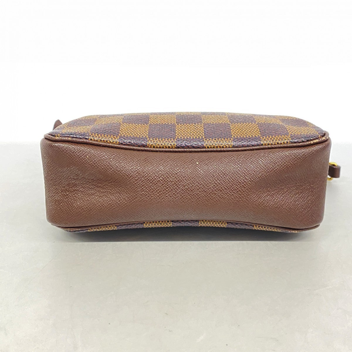 【6gd4606】ルイヴィトン ポーチ ダミエ トゥルースメイクアップ N51982 エベヌ【中古】レディース