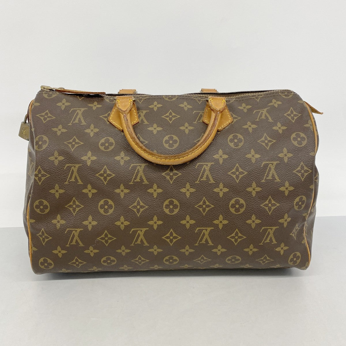 【6gd4609】ルイヴィトン ハンドバッグ モノグラム スピーディ35 M41107 ブラウン【中古】レディース