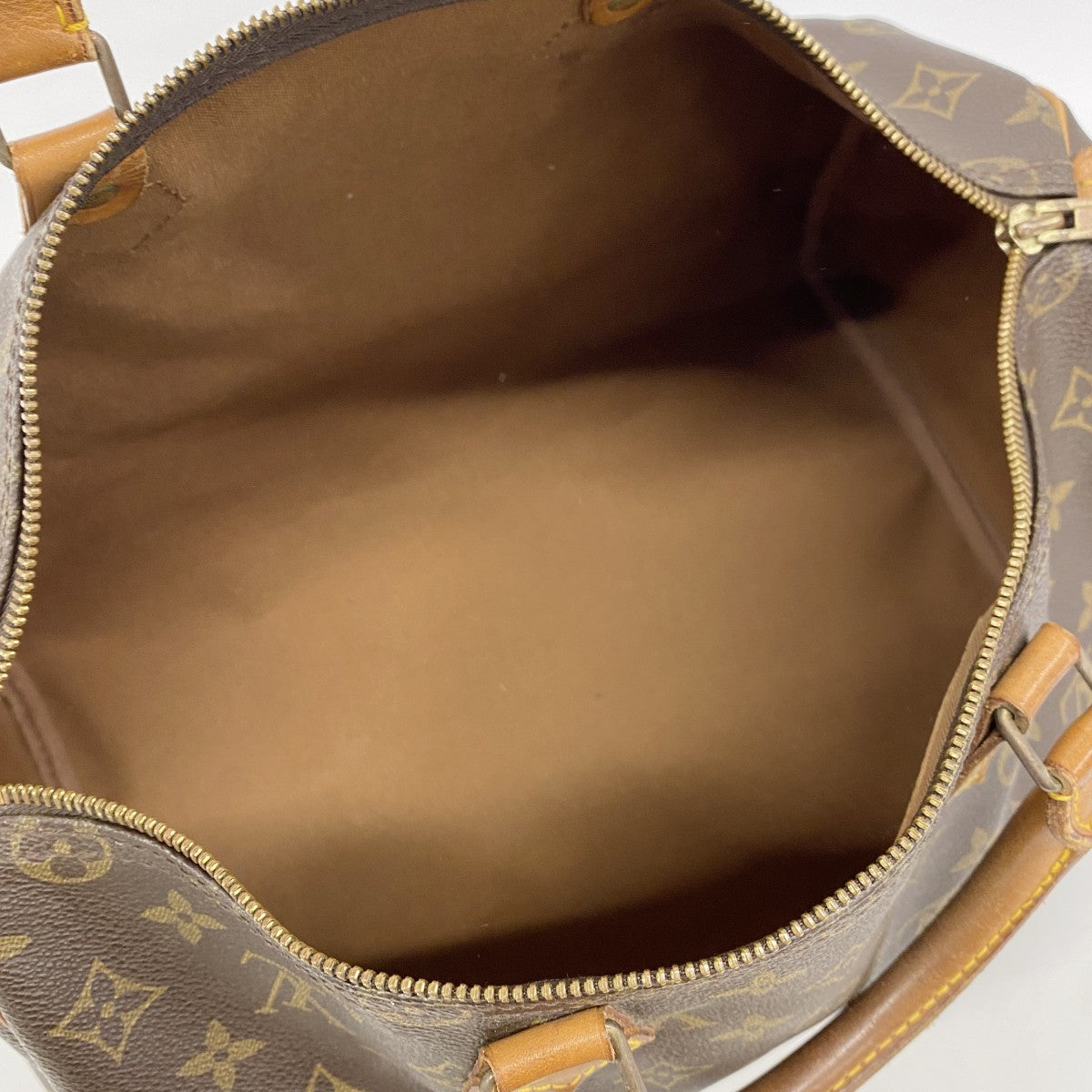 【6gd4609】ルイヴィトン ハンドバッグ モノグラム スピーディ35 M41107 ブラウン【中古】レディース