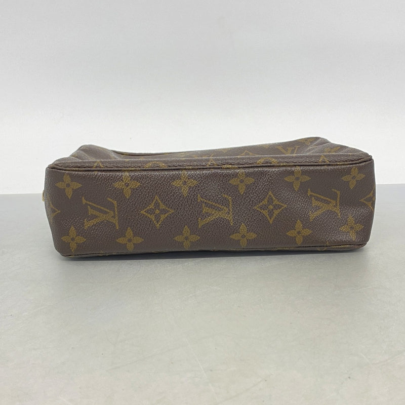 【6gd4610】ルイヴィトン ポーチ モノグラム トゥルーストワレット23 M47524 ブラウン【中古】レディース
