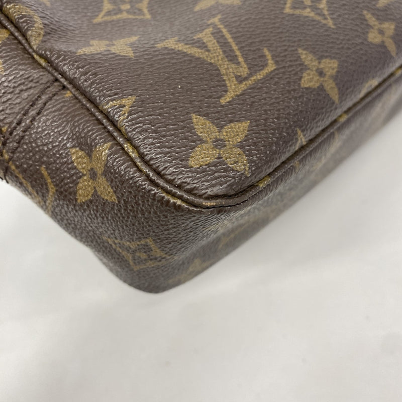 【6gd4610】ルイヴィトン ポーチ モノグラム トゥルーストワレット23 M47524 ブラウン【中古】レディース