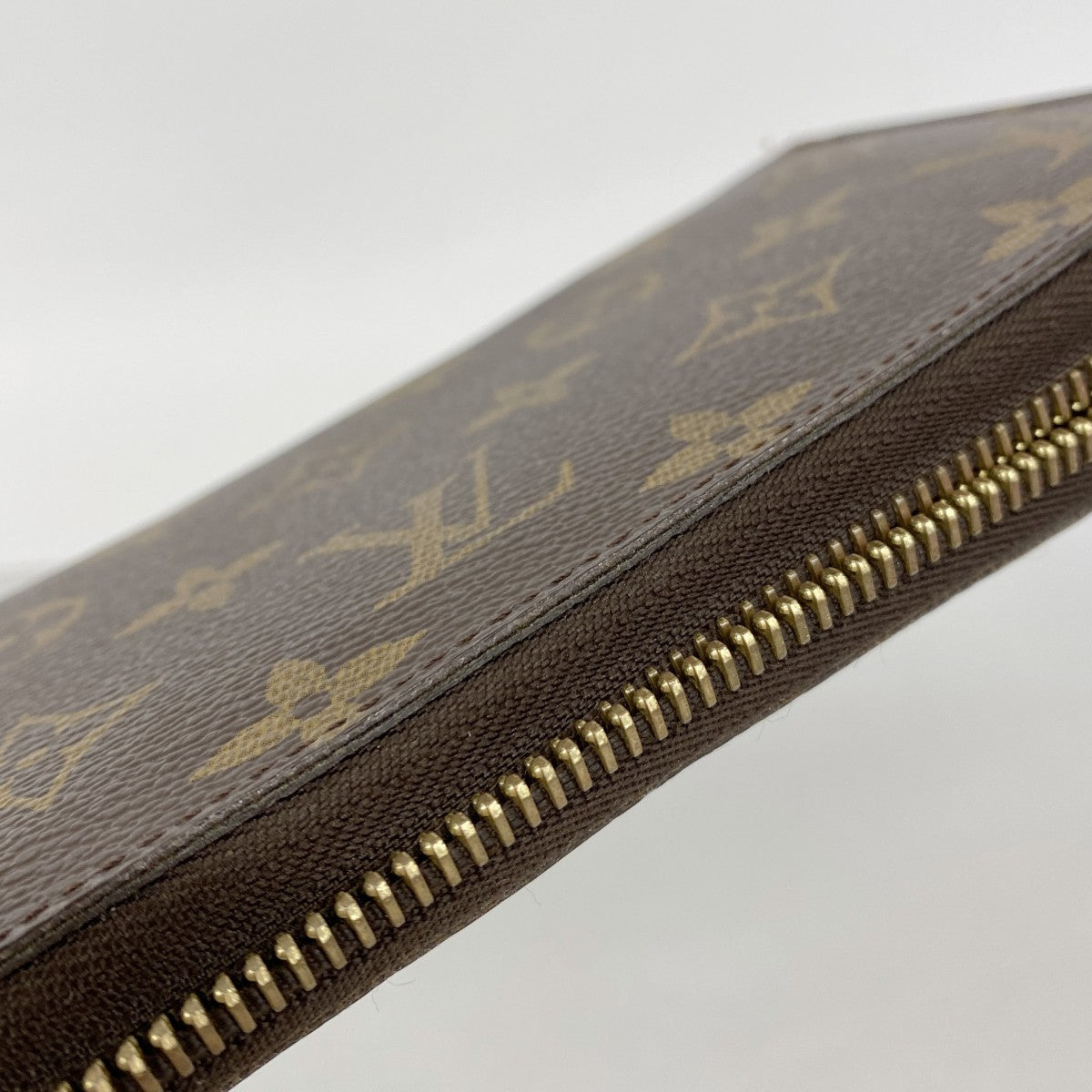 【6gd4612】ルイヴィトン 長財布 モノグラム ジッピーウォレット M60017 ブラウン【中古】メンズ レディース ユニセックス