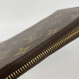 【6gd4612】ルイヴィトン 長財布 モノグラム ジッピーウォレット M60017 ブラウン【中古】メンズ レディース ユニセックス