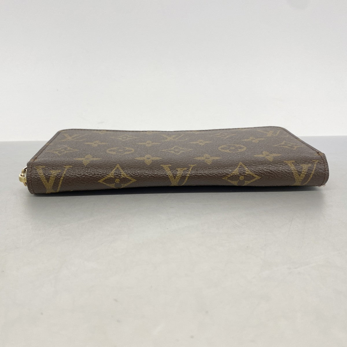 【6gd4612】ルイヴィトン 長財布 モノグラム ジッピーウォレット M60017 ブラウン【中古】メンズ レディース ユニセックス