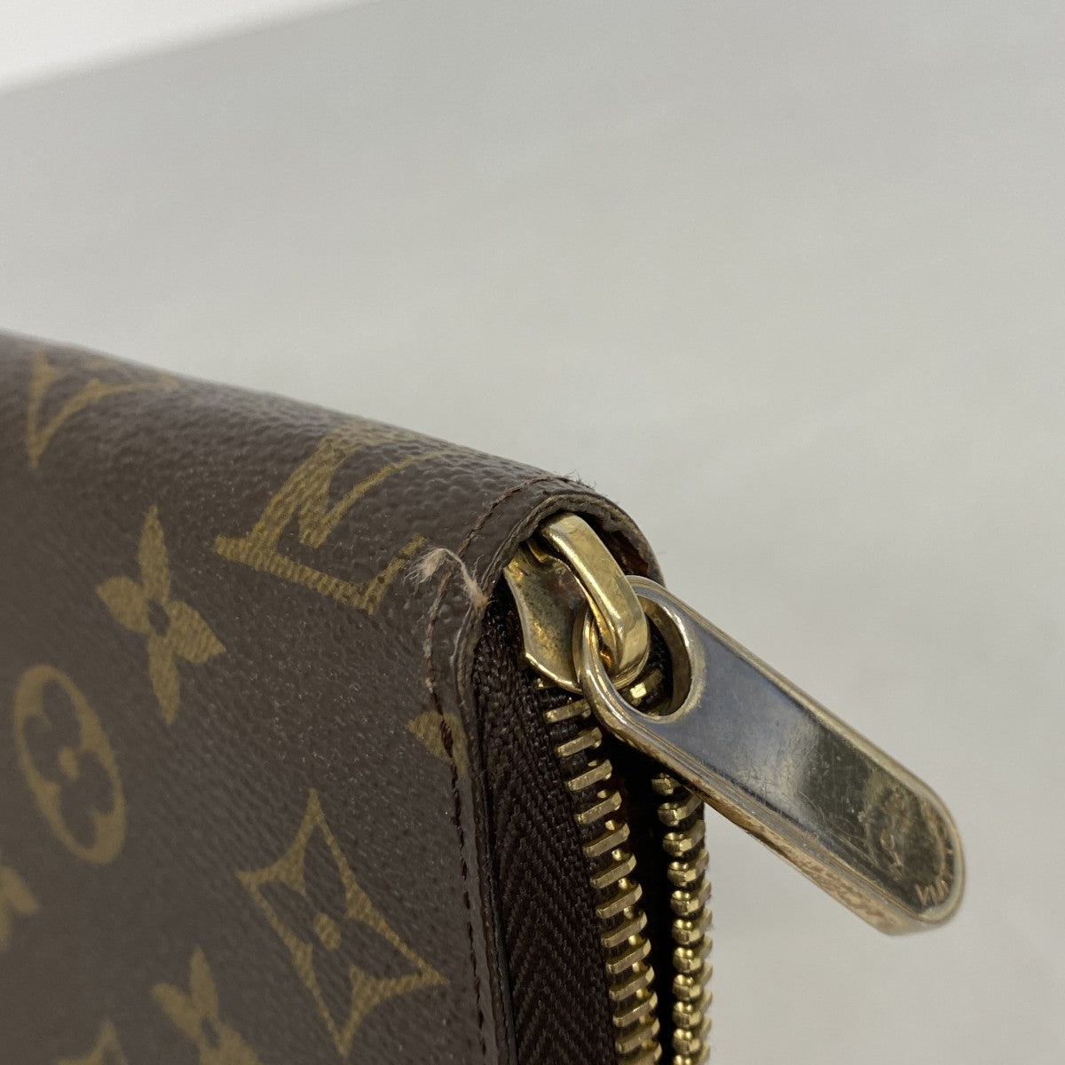 【6gd4612】ルイヴィトン 長財布 モノグラム ジッピーウォレット M60017 ブラウン【中古】メンズ レディース ユニセックス