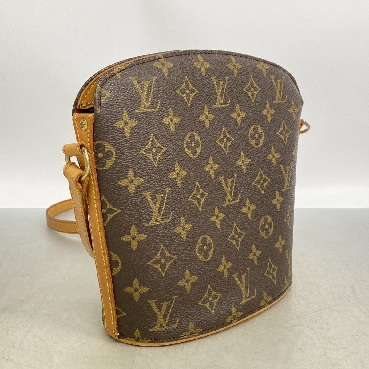 【6gd4618】ルイヴィトン ショルダーバッグ モノグラム ドルーオ M51290 ブラウン【中古】レディース