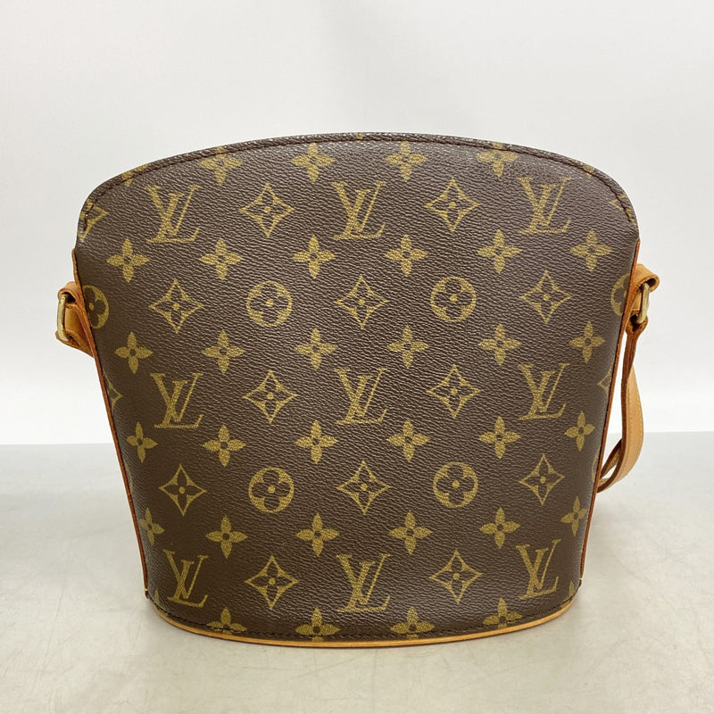 【6gd4618】ルイヴィトン ショルダーバッグ モノグラム ドルーオ M51290 ブラウン【中古】レディース