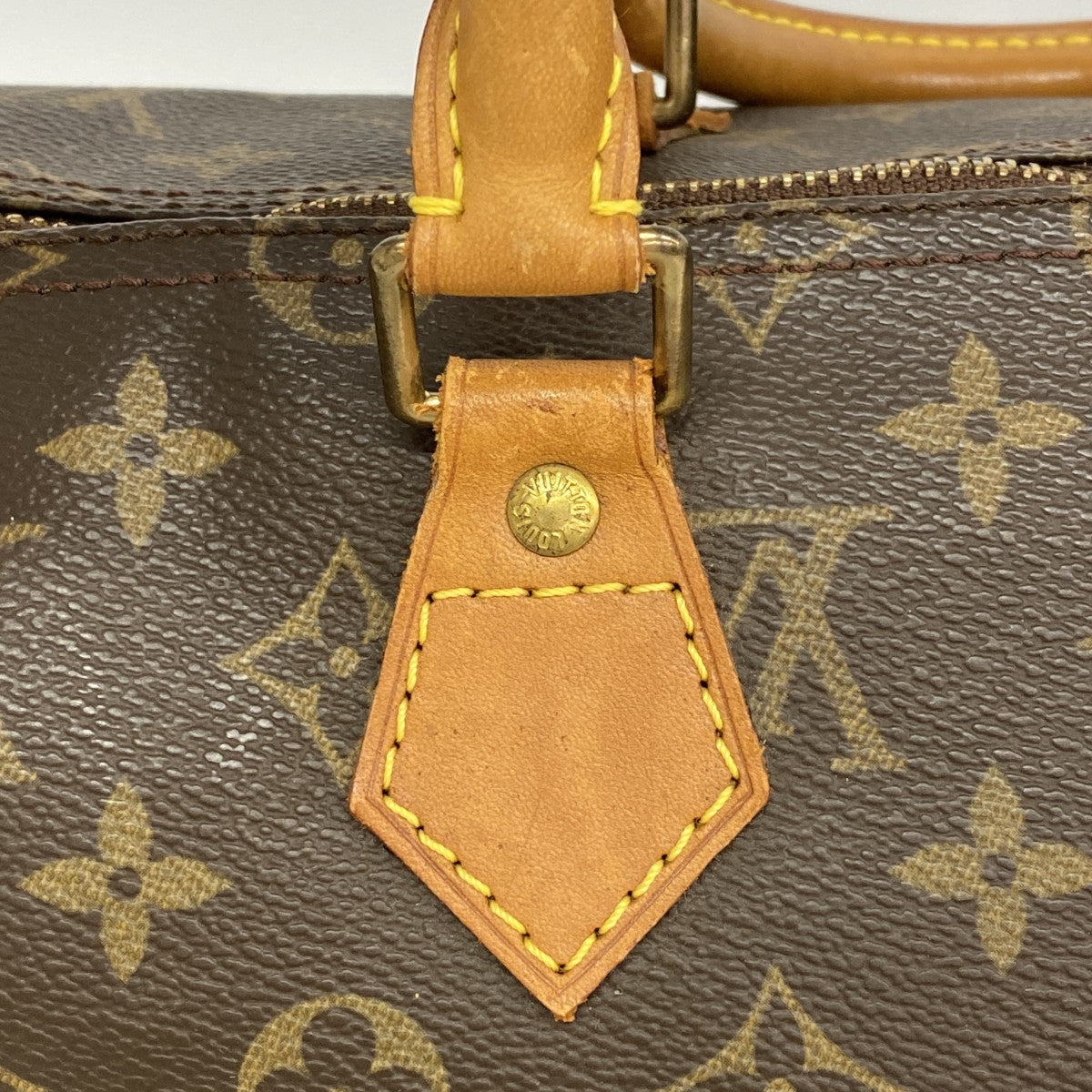 【6gd4620】ルイヴィトン ハンドバッグ モノグラム スピーディ35 M41107 ブラウン【中古】レディース
