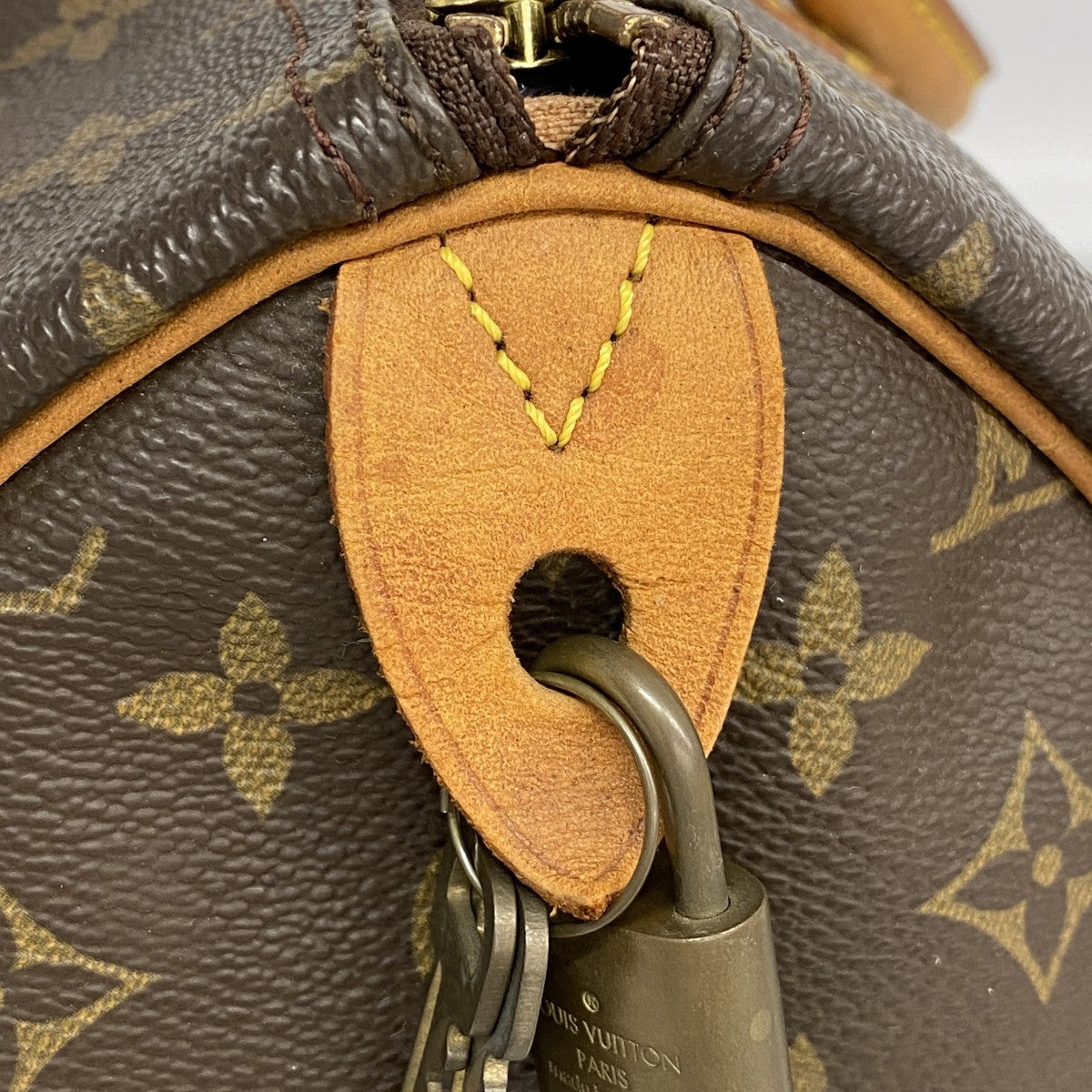 【6gd4620】ルイヴィトン ハンドバッグ モノグラム スピーディ35 M41107 ブラウン【中古】レディース