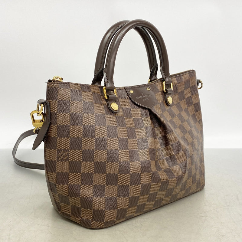 【6gd4624】ルイヴィトン ハンドバッグ ダミエ シエナPM N41545 エベヌ 2wayバッグ【中古】レディース