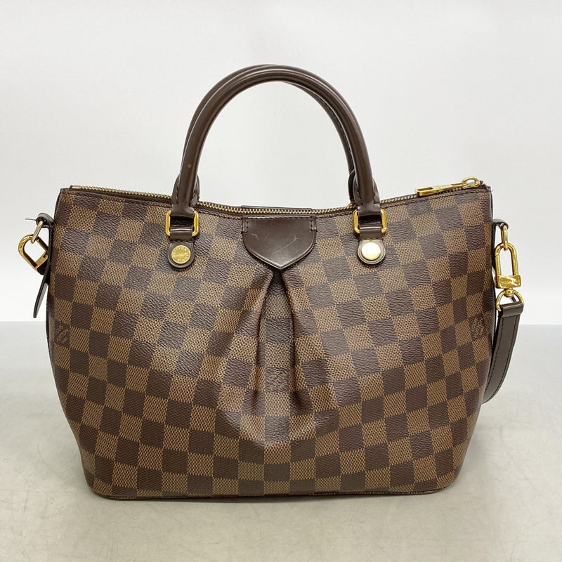 【6gd4624】ルイヴィトン ハンドバッグ ダミエ シエナPM N41545 エベヌ 2wayバッグ【中古】レディース